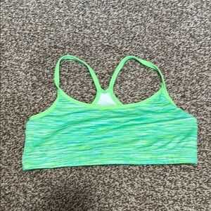 Girls Old Navy Green Racerback Bra